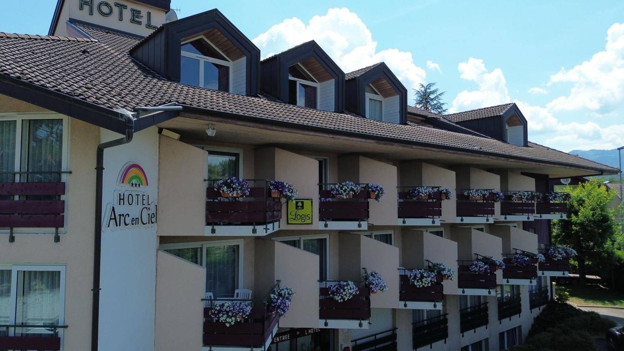 Logis Hotel Arc En Ciel Thonon-les-Bains Exteriér fotografie