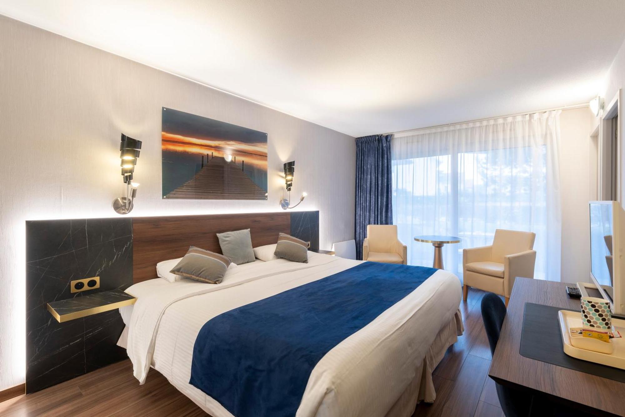 Logis Hotel Arc En Ciel Thonon-les-Bains Exteriér fotografie